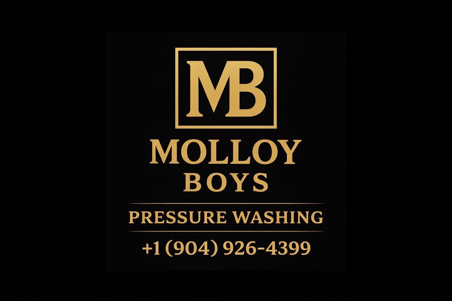 Molloy Boys Pressure Washing logo